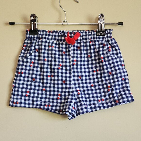 First Impressions Baby Girls Bubble Shorts With Cherries & Lady Bugs Size 18M - Picture 1 of 5